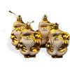 Set of 4 Santa Claus Baubles, SY16DGZ-270