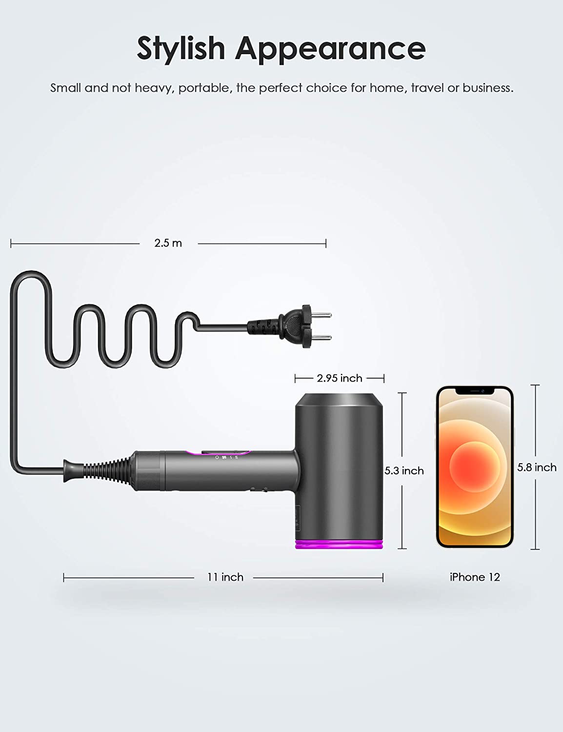 НОВЫЙ 2000 Вт профессиональный фен для салонов — фото 13