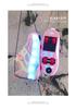 Girls' Princess Luminous Roller Shoes with Retractable Wheels and Brake