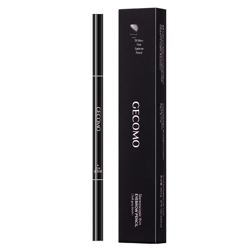 Gemon 3D Ultra-Fine Waterproof Eyebrow Pencil: Long-Lasting, Sweatproof, Non-Smudging, with Double-Ended Precision for Natural Brows.