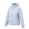 Li Ning 3D Slim Fit Hooded Logo Down Jacket Women Outerwear AYMV202-4