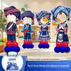Zhuang Ethnic Photo Frame for Kindergarten March 3rd Children's Day Archway Standee