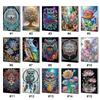50-Page A5 Size Diamond Painting Diary Book Crystal Notepad Sketchbook Diamond Painting Notebook Set Holiday Birthday Gift