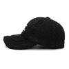 Autumn Winter Thick Lamb Plush Baseball Cap for Men Women Outdoor Warm Cap