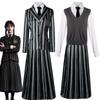 Damen Schwarz Halloween Filmcharakter Cosplay Abschlussballkleid