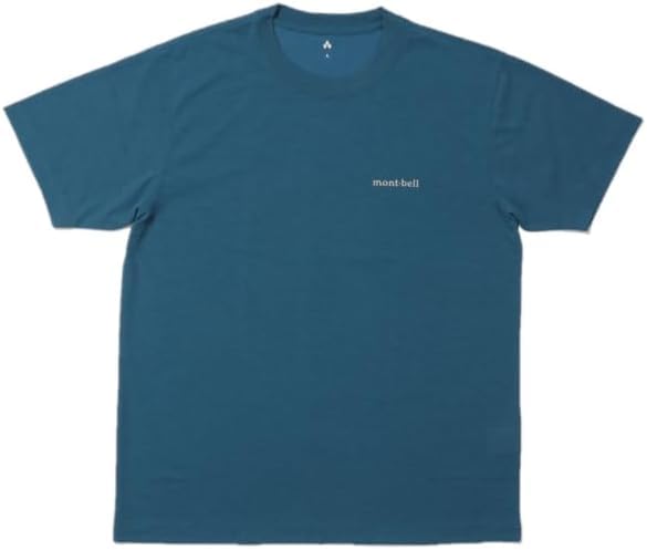 montbell t-shirt short sleeve 1114686 L blue-green