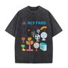 Vintage Washed Cotton T Shirt Funny Only Fans Humor Fashion Short Sleeve Tshirts Unisex Women Casual High Quality Clothing TShirt