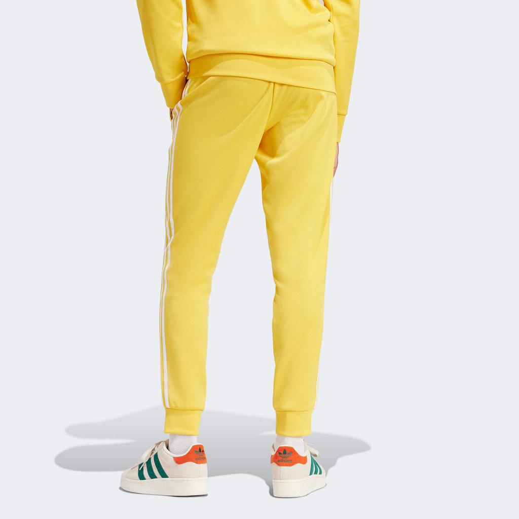 Adidas Originals Adicolor Classics Sst Track Pants With Three-Stripes Colorblock Logo Men Bottoms Yellow IR9874