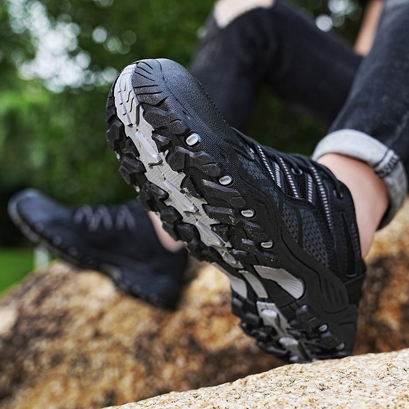 Men'S Four Seasons Outdoor Fishing Sneakers Mesh Breathable Anti Slip Wear Resistant Casual And Comfortable 39-46 Four Color