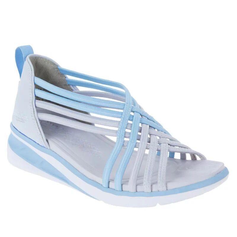 Summer large size wedge heel sandals women's woven fish mouth color matching women's sandals beach shoes