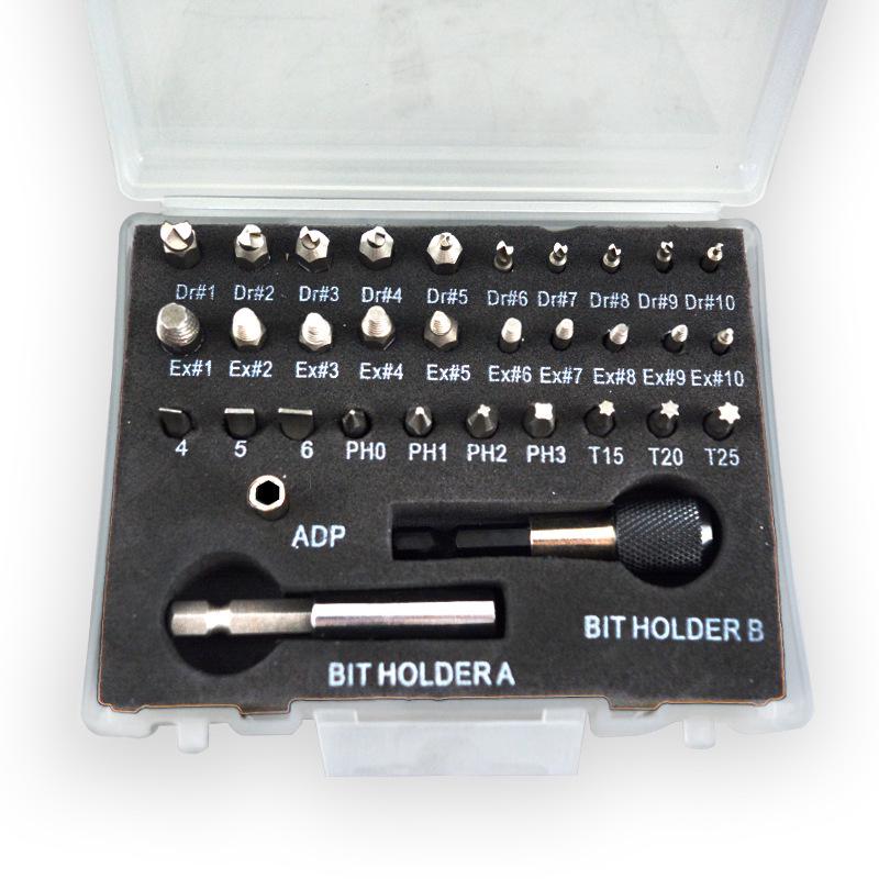 22-Piece High-Speed Steel Wire & Screw Extractor Set