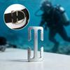Stainless Steel D Rings Connector Webbing Belts Buckles Replacement Diving Hardware For Swimming Diving And Water Sports