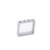 5pcs Small Building Block Transparent Glass Window 1x4x3 Building Block Accessories  Compatible with Lego Part 60594