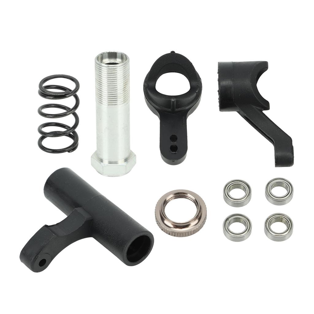 RC Steering Assembly Set Durable Wearproof Easy to Install RC Car Steering Set for ZD Racing 1/8 RC