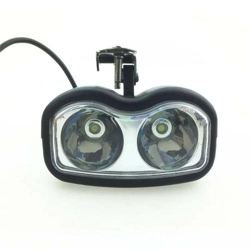 2pcs for Bicycle Light Headlights Electric Car Headlights 48v Super Bright LED Headlights Speaker Horns Lenses & Projectors)