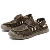 Large Size Sandals Hand-Stitched Fashion Versatile Casual Hole Shoes Men'S Breathable Beach Shoes