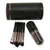 6 in 1 Makeup Brush Set Portable Synthetic Cosmetic Brushes Set for   Blending Powder Eye Shadow with Mirror