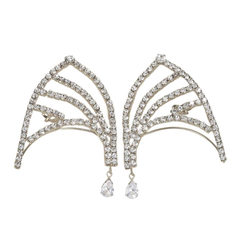 Модный кафф на ухо Украшение Кафф на ухо без прокола Серьги Уникальная форма Серьги Украшения для ценителей моды