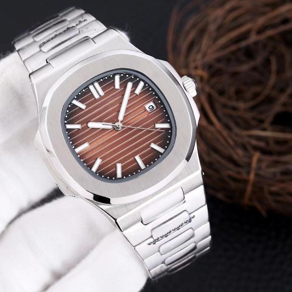 Baida Men's Stainless Steel Luminous Nautilus Watch