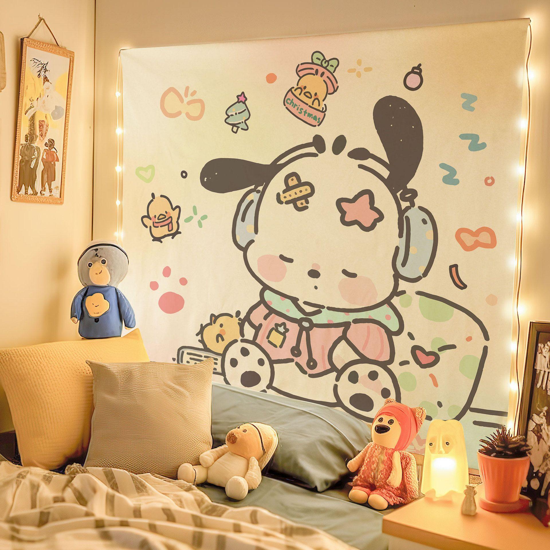 Sanrio Tapestry and My Melody 75x100