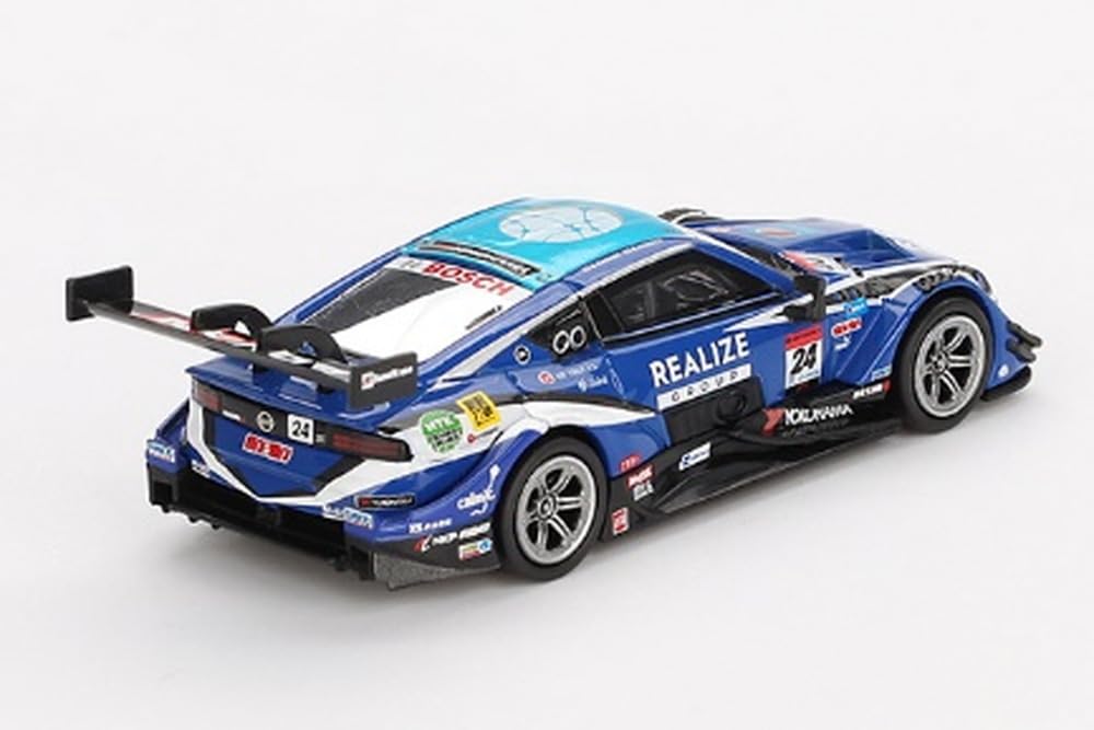 MINI GT Scale Nissan Z GT500 SUPER GT Series 2023 REALIZE CORPORTATION ADVAN Z KONDO RACING Finished Model 1/64 #24 (Left-Hand Drive) MGT00850-BL