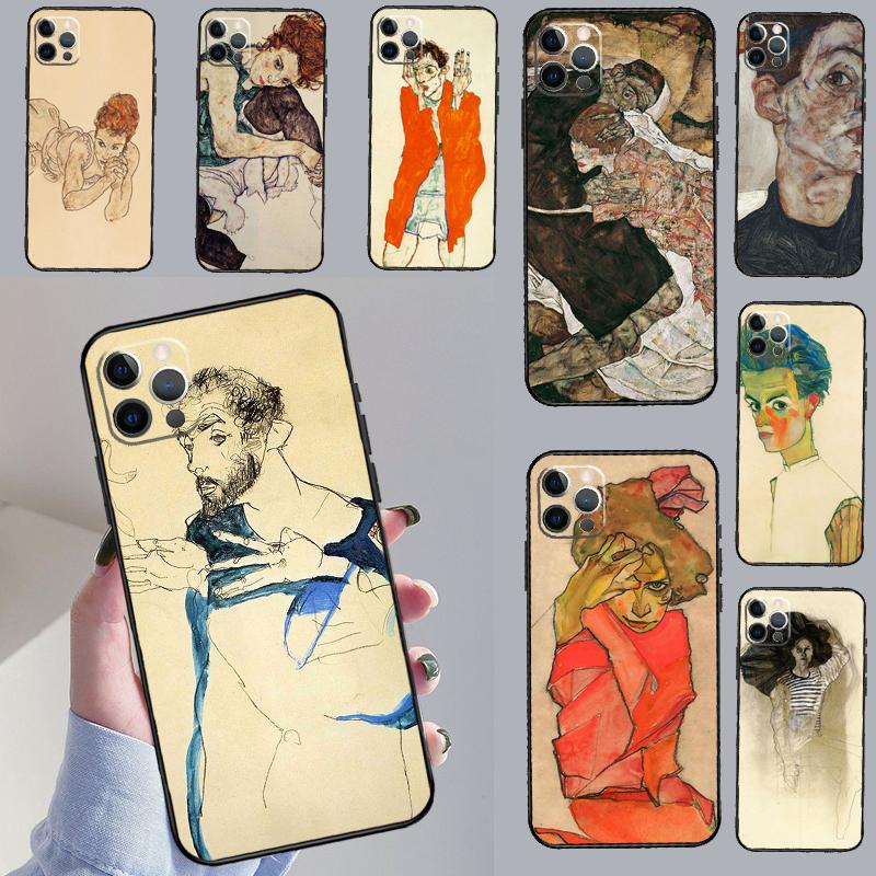 Egon Schiele Case For Samsung Galaxy M52 M36 M06 M16 M56 M33 M15 M55 M31 M13 M12 M14 M53 M32 M35 M34 M54