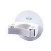 Veggmontert moppholder Husholdningsoppbevaring Kostoppheng Moppkrokstativ Clip Mopp Oppbevaringsstativ Hanger Organizer