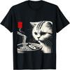 Ramen Cat Japanese Ukiyo-e Cat T-Shirt
