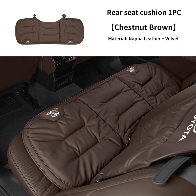 Para Toyota 2026 Tapacubos Calientes Cojín de Terciopelo para Coche Respaldo Transpirable de Cuero Funda Protectora para Asiento Accesorios Para Toyota Yaris Co