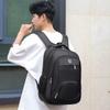 New Unisex Solid Color Waterproof and Breathable Business Fashion Casual All-match Daily Saving Backpack