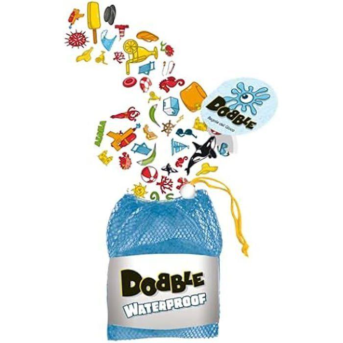 Jeu de Cartes - ASMODEE - Dobble étanche - 55 cartes - Mixte - 2 joueurs ou plus