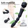 Magic Wand Vibrator Big Heads AV Body Massager G Spot Clitoris Stimulator USB Charging Female Masturbator Sex Toys for Woman