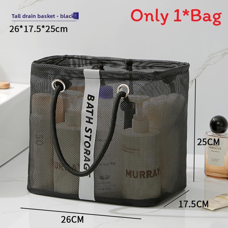 Travel Storage Organizer With Mesh Drainage For Cosmetics And Toiletries