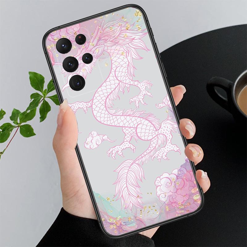 Chinese Dragon Art Funda Phone Case For Samsung A55 A16 A56 A36 A23 A35 A15 A53 A54 A33 A34 A25 A05S A52 A52S A14 A13 A71