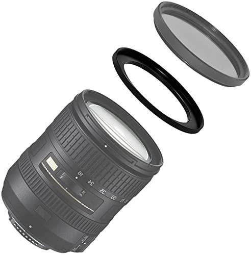 NinoLite 105mm to 95mm Step Down Ring Adapter, Aluminum Alloy Camera Lens Filter Adapter Ring, Black