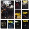 Horror Adventure Games The Forest Posters Explore The World Survive Prints Canvas Painting Wall Picture Home Living Room Decor