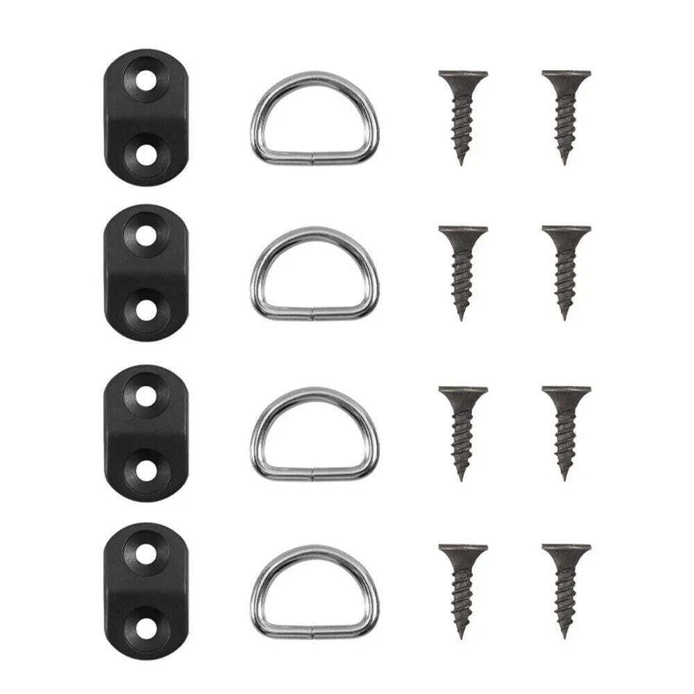 Flat Screen Net Fixings Clips Ring Loop Tie Down Hook Part Fixings D-type Pull Ring  SUV Pickup
