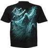 Spiral Direct Unisex Adult Ghost Skull Back Print T-Shirt