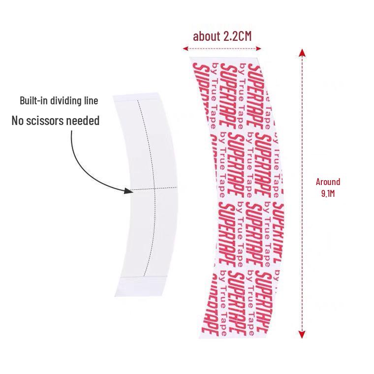 36-Pack Wig Glue Tape: Bio-Protein Double-Sided Hair Replacement Adhesive - Sweatproof & Waterproof