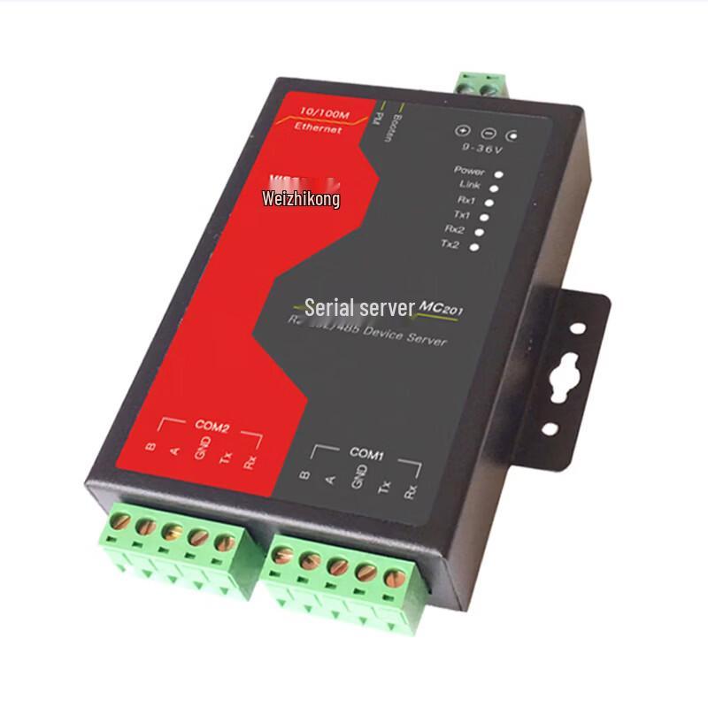 Industrial RS232/485 to Ethernet Serial Server Modbus Gateway
