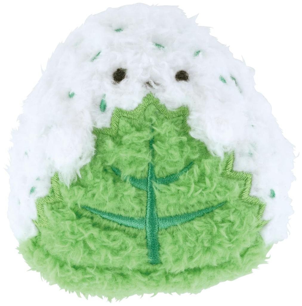 Skater Yururun Shiso Nigiri Plush Toy with Drawstring Bag (ZKN1-A)