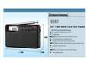 PANDA 6207 Dual-Band Portable Rechargeable Radio/MP3 Speaker for Seniors