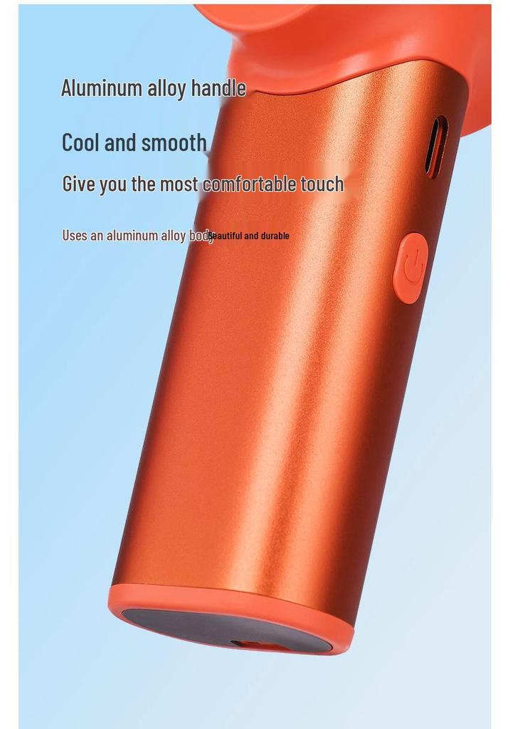Portable High-Speed Mini Fan with LED Display and 100 Adjustable Speeds