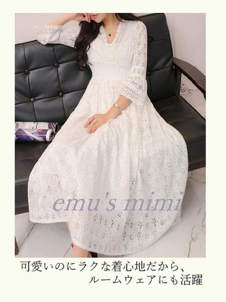 Mimi Spring White Lace M M's Women's Dress, Color White, Size