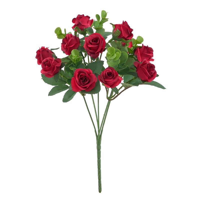 Rose Artificial Small Bouquet For Photography Props House Decoration Fashion