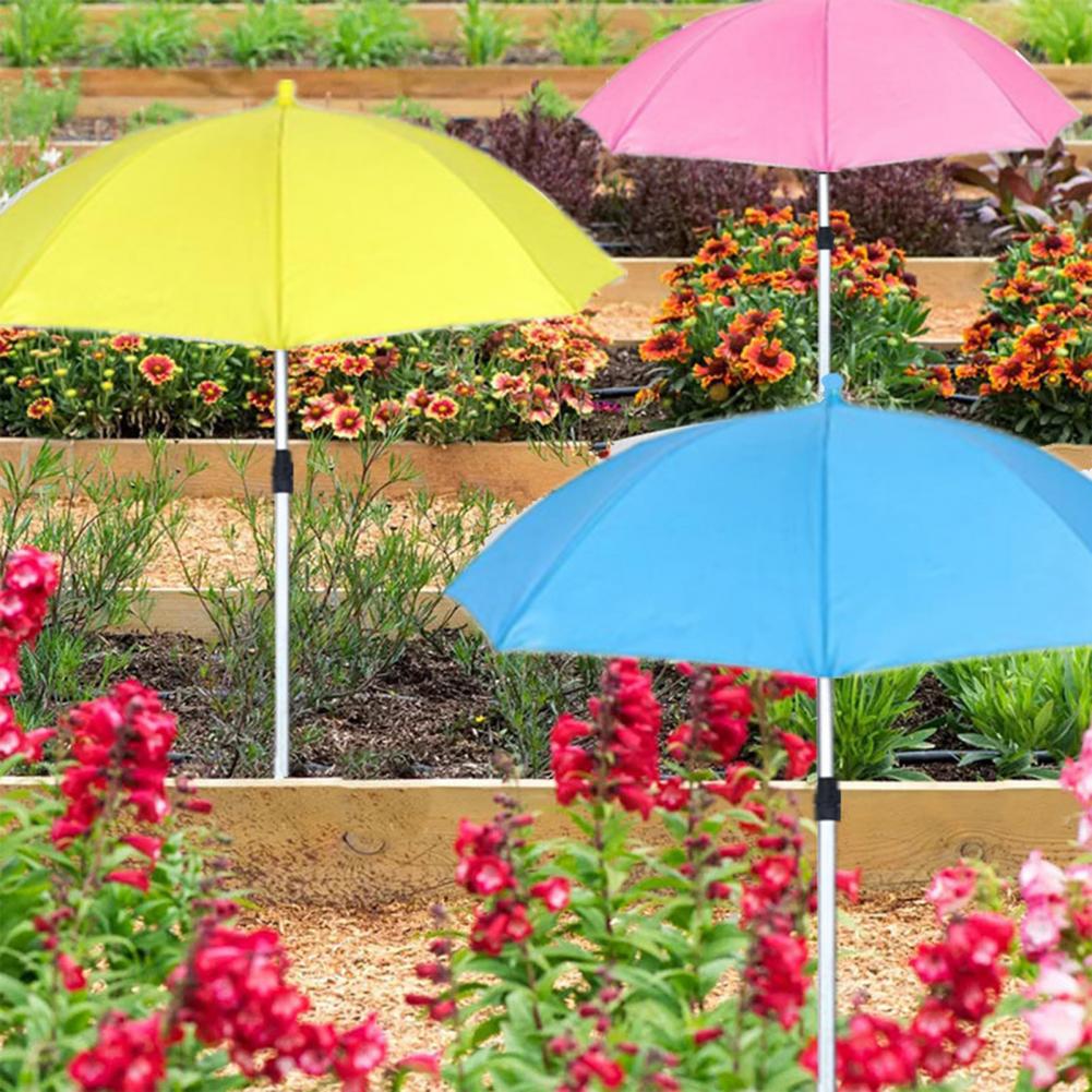 Plant Canopy Umbrella Plant Sun Cover Umbrella Adjustable Plant Sun Shade Umbrella for Outdoor Plants Garden Beds Potted Plants