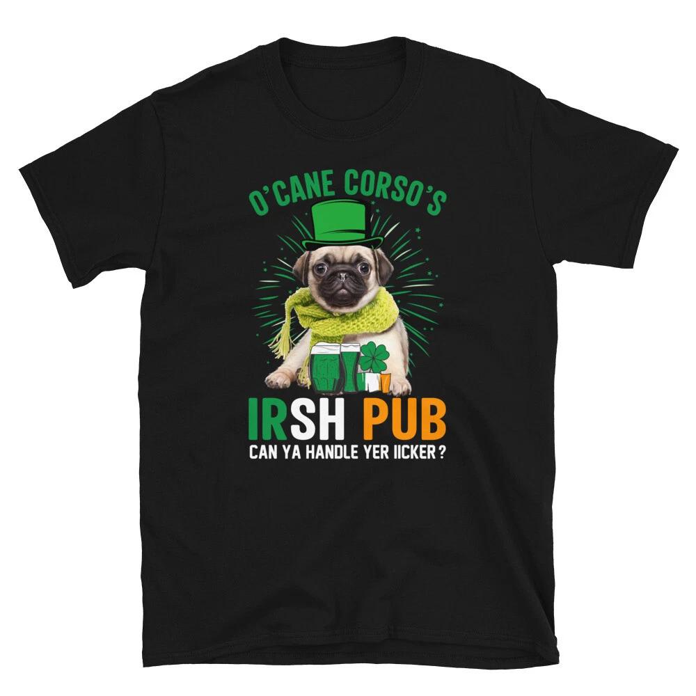 Puppy Dog Funny Irish T-Shirt XS