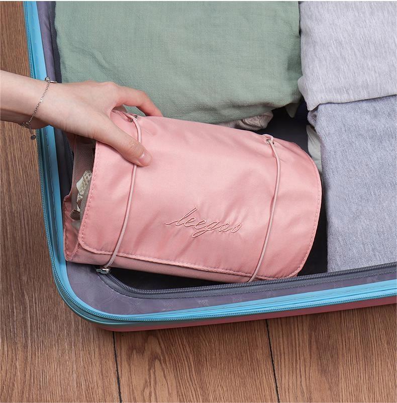 Women's Travel Cosmetic Bag, Foldable, Hanging, Xl