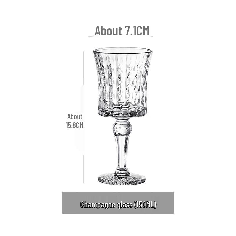 Huazao Baijia WZ French Transparent Stemware Collection 150ml