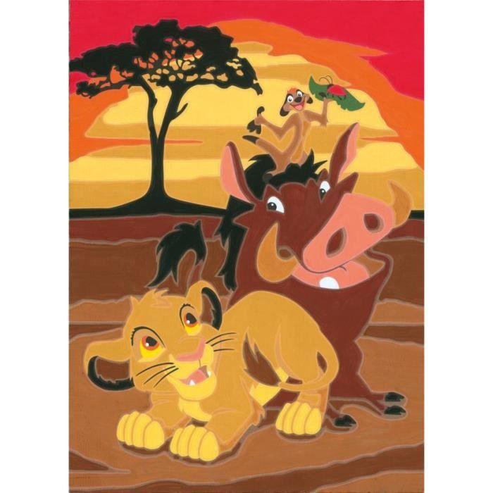 Jeu de puzzle - Ravensburger - CreArt - Disney Le Roi Lion - 1000 pièces - 70 x 50 cm - Mixte